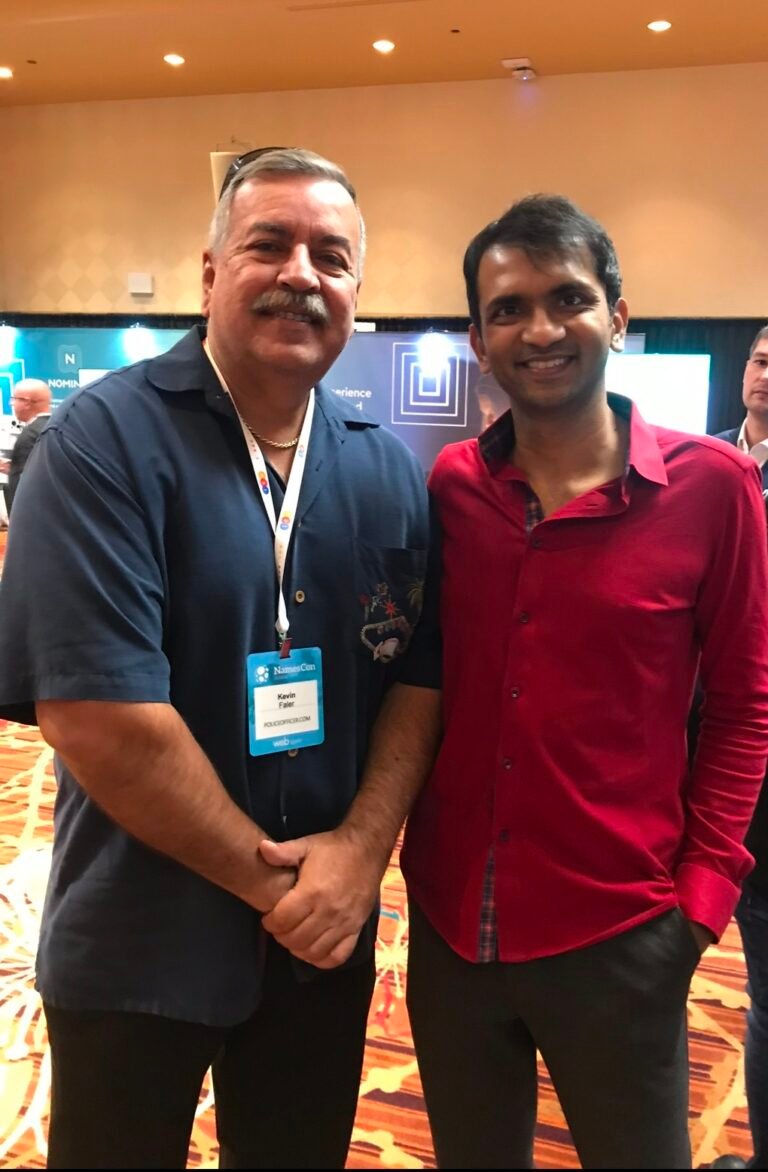 Kevin Faler and Billionaire Bhavin Turakhia in Las Vegas